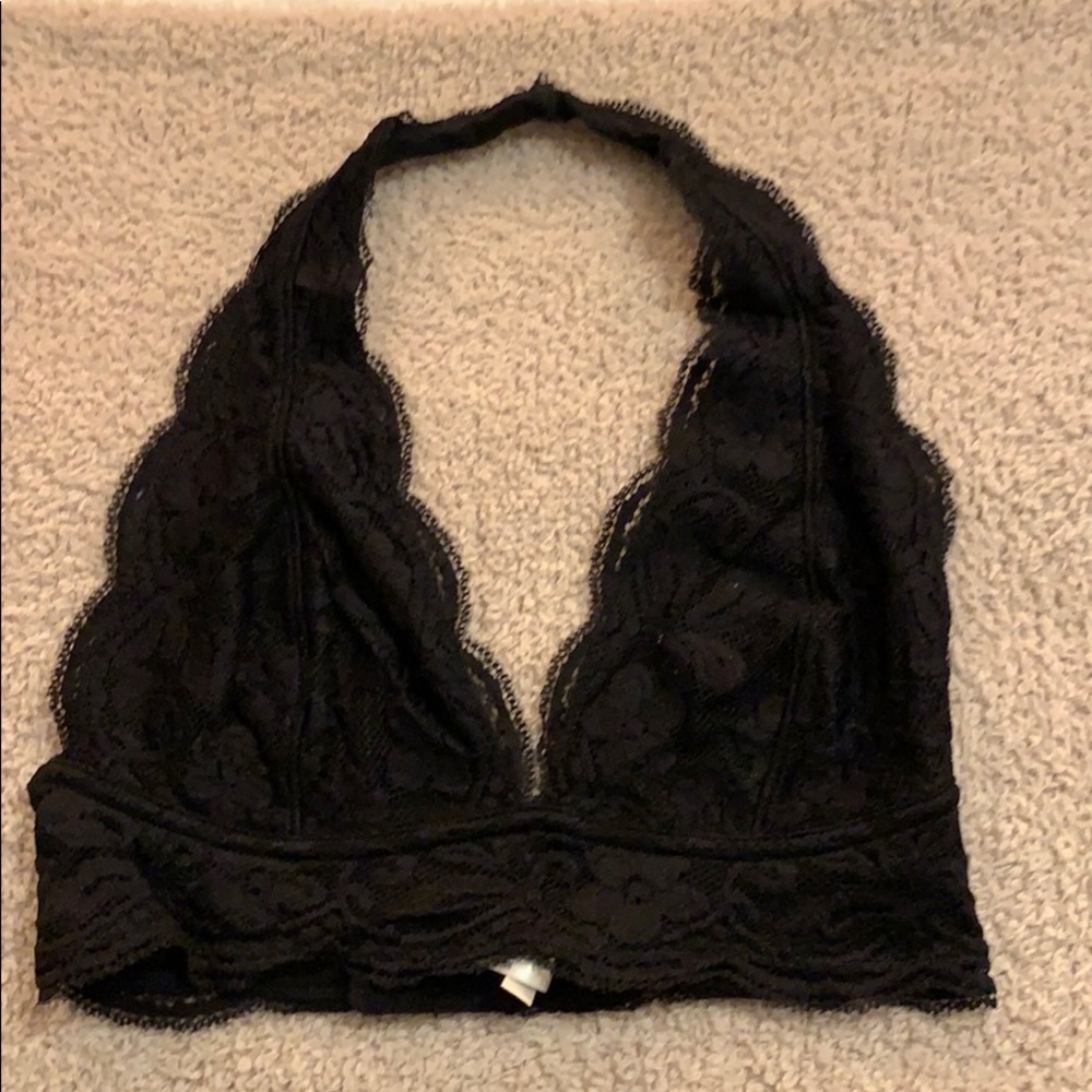 Black Lace Bralette Urban Outfitters